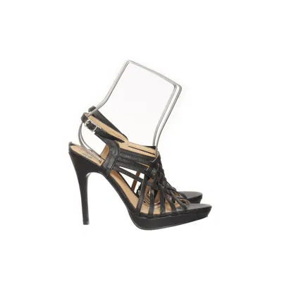 High heel sandals (Black) from Seven Seconds Leather