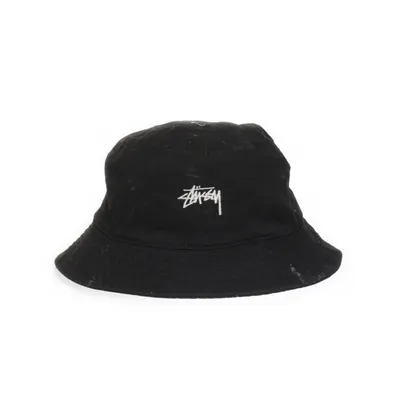 Buckethatt (Svart) från Stüssy Bomull