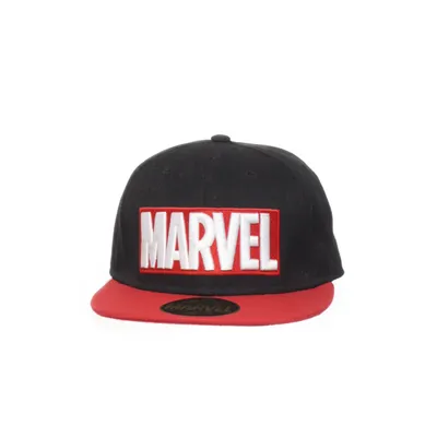 Keps (Svart, Röd) från Marvel Comics Akryl