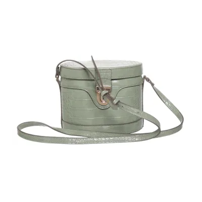 Shoulder-bag (Green) from Mango Polyester, Polyurethane