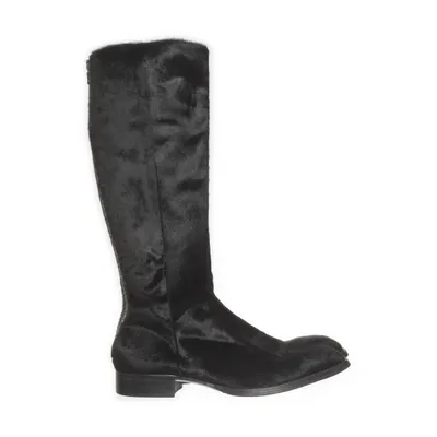 Stövlar (Svart) från SAND Jeans Päls, Skinn