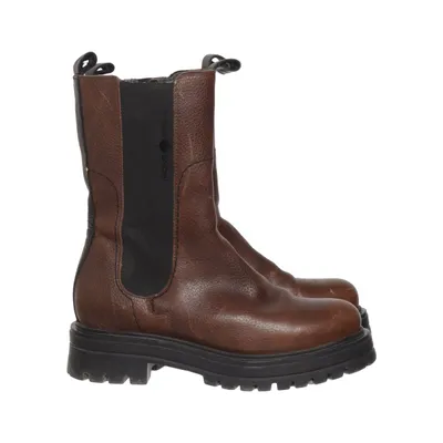 Chelsea boots (Brun) från Canada Snow Päls, Skinn, Ull