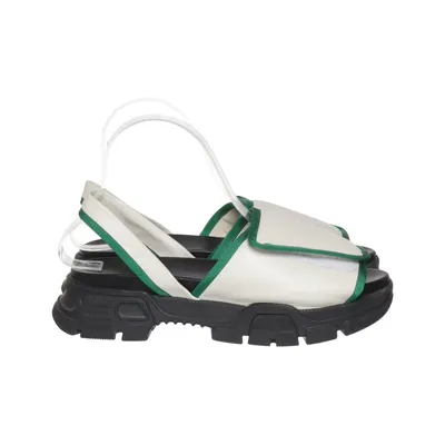 Sandalen (Wit, Zwart, Groen) van Stine Goya