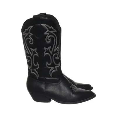 Cowboyboots (Svart) från ASOS Design