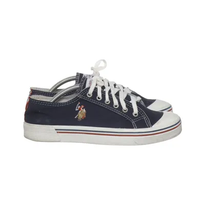 Tygskor (Blå, Vit) från U.S. Polo Assn. Linne
