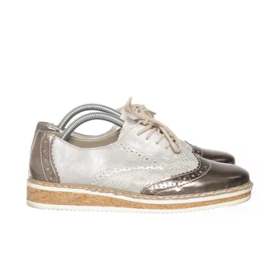Brogue (Grijs, Bruin) van Rieker