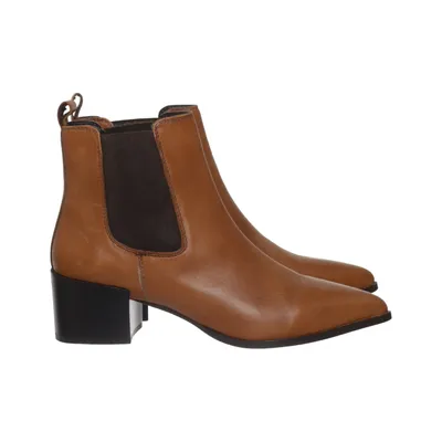Chelsea boots (Brown) from Primamooa Leather