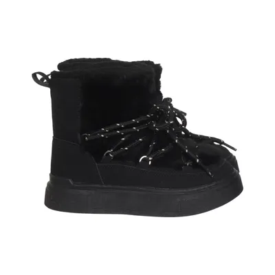 Laced boots (Black) from Lager 157