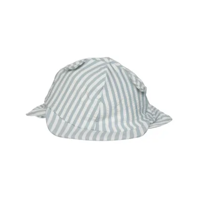 Chapeau anti-UV (Bleu, Blanc) de Liewood Élasthane, Polyamide, Polyester recyclé