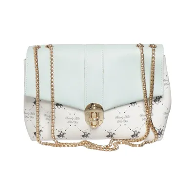 Umhängetasche (Weiß, Blau) von Beverly Hills Polo Club