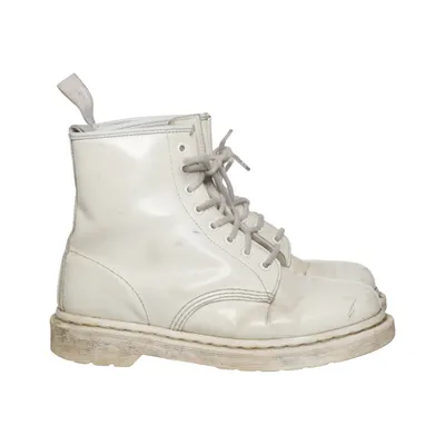 Veterlaarzen (Wit) van Dr. Martens