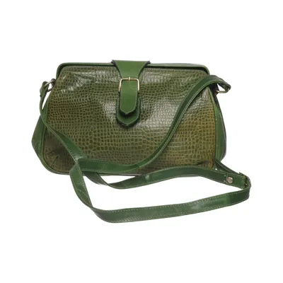 Sac à bandoulière (Vert) Cuir