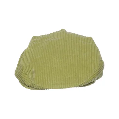 Platte pet (Groen) van Old Habits Die Hard Katoen, Polyamide, Wol