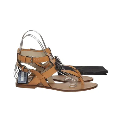 Sandalen (Braun) von Massimo Dutti Leder