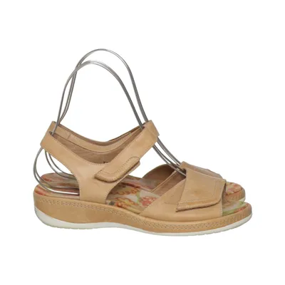 Sandals (Beige) from Cinnamon Leather