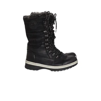 Schnürstiefel (Schwarz) von Linear of Sweden