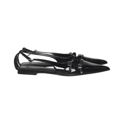 Ballet flats (Black) from H&M Polyurethane
