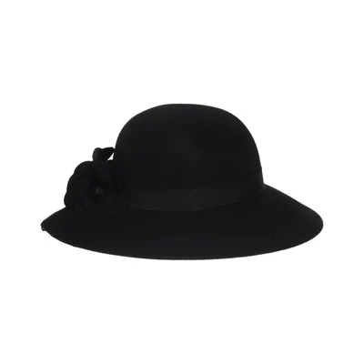 Felt hat (Black) from ESPRIT