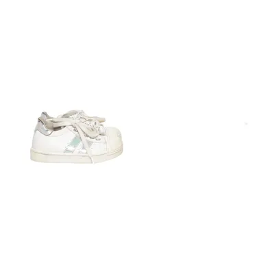 Baskets (Blanc, Argent) de EB Cuir