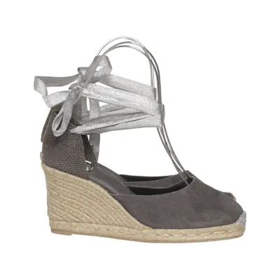 Chaussure compensées (Gris, Argent) de Castañer