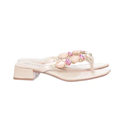Mules (Pink, Multicolored) from Las Chikas