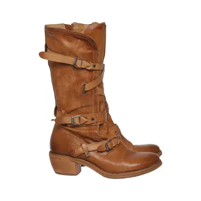 Bottes (Marron) de AirStep Cuir