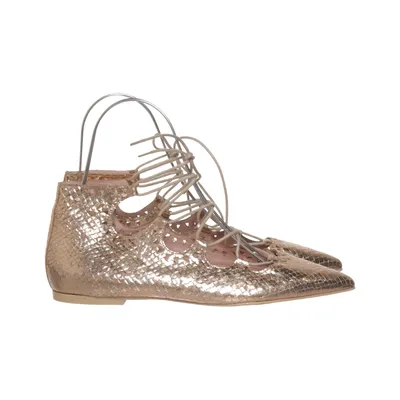 Ballet flats (Gold) from Pretty Ballerinas