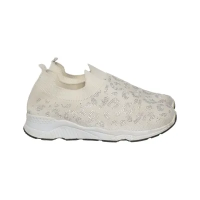 Chaussures d'été en toile (Blanc, Argent) de Stephan