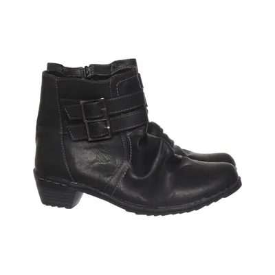 Ankle boots (Black) from TopWay