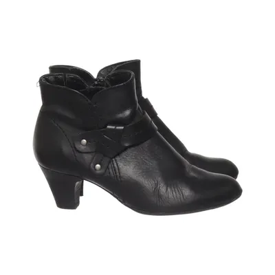 Bottes à talons (Noir) de Jana Fashion Cuir