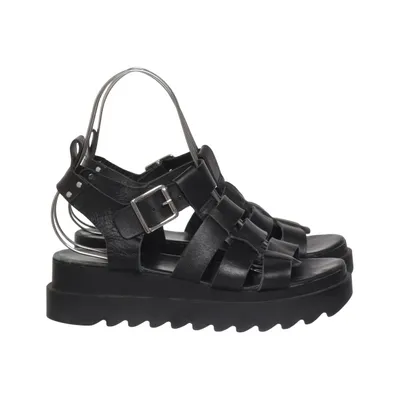 Sandals (Black) from Stockholm Design Group Leather