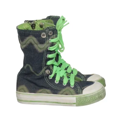 Canvas schoenen (Zwart, Groen, Wit) van TAM TAM