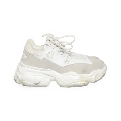 Trainingsschoenen (Chunky Graphic Sole Trainers-V02087) van NA-KD Polyester, Polyurethaan