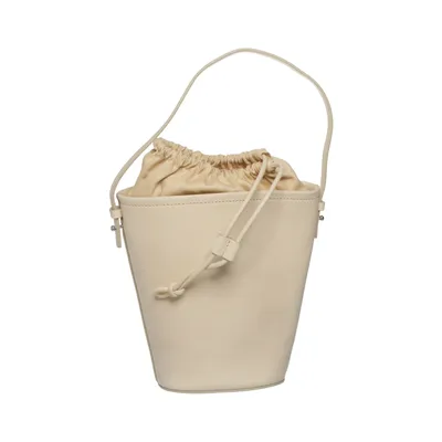 Sac à bandoulière (Beige) de COS Coton, Cuir
