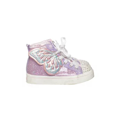 Laced boots (Pink, Purple, White) from Skechers
