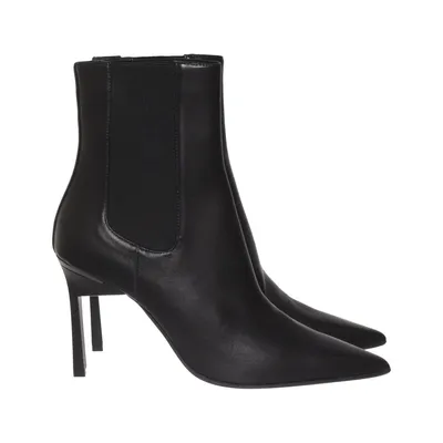 Stiefeletten (Geo Stiletto Chelsea Boot 90) von Calvin Klein Leder