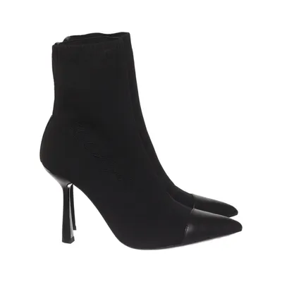 Heeled boots (Black) from Karl Lagerfeld Leather
