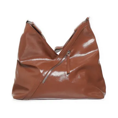 Axelremsväska (Brun) från Glamorous Polyester, Polyuretan