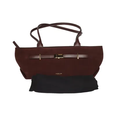 Handtas (New York Shoulder Bag) van Demellier Katoen, Leer