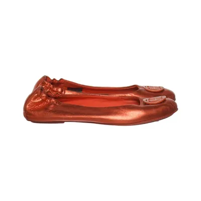 Ballet flats (Flexible Metallic Ballerina) from Tommy Hilfiger Leather