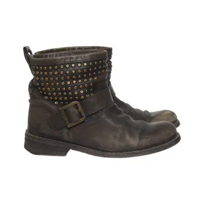Ankle boots (Brown) from Felmini