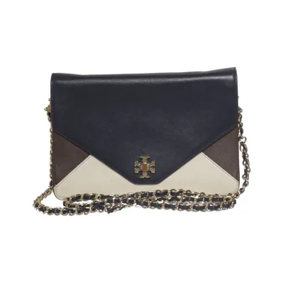 Axelremsväska (Blå, Brun, Vit) från Tory Burch