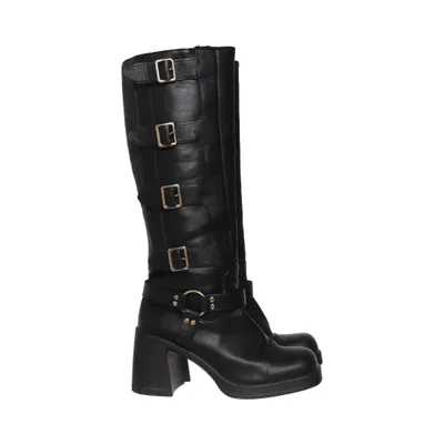 Boots (Black) Leather