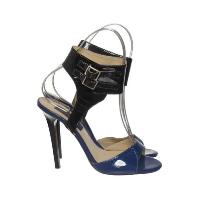 Sandales à talons hauts (Bleu, Noir) de Jimmy Choo for H&M Cuir