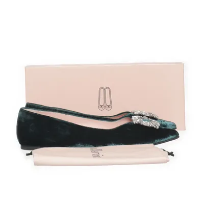 Ballerinaskor (Grön) från Pretty Ballerinas