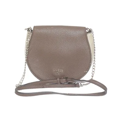 Shoulder-bag (Gray, Beige) from Guess Cotton, Polyester, Polyurethane