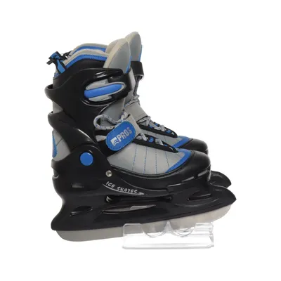 Patins à glace (Noir, Bleu, Gris) de Pros