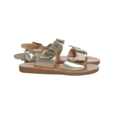 Sandales (Or, Marron) de Ancient Greek Sandals Cuir