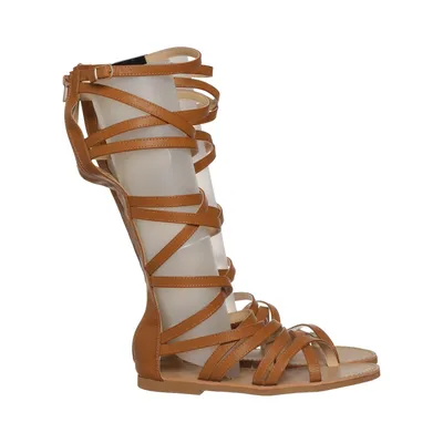 Gladiatorsandaler (Brun) fra Primadonna Collection