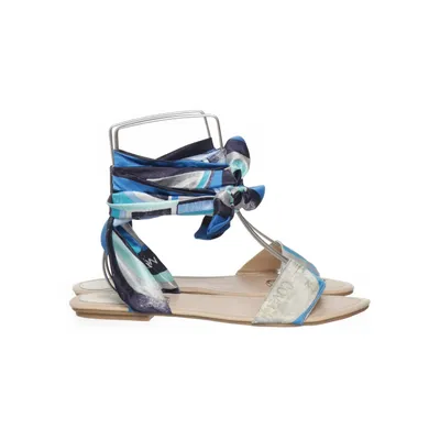 Sandals (Blue, Multicolored) from Coveri Collection